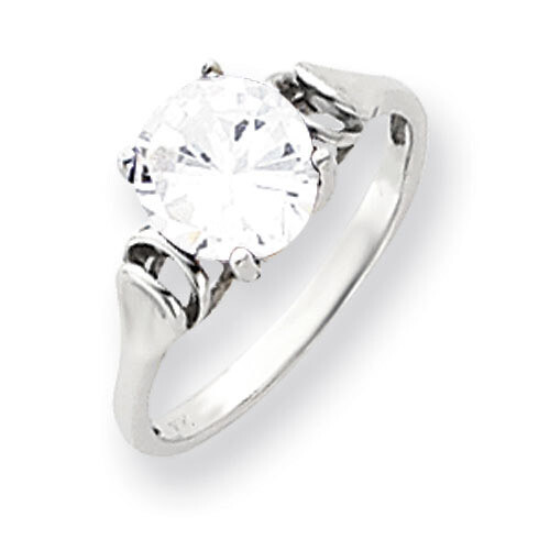8mm Cubic Zirconia Ring 14k white Gold Y4723CZ Diamond, MPN: Y4723CZ, 883957607191