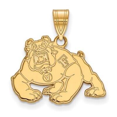 California State University Fresno Medium Pendant 14k Yellow Gold 4Y002CSF, MPN: 4Y002CSF, 88677485…