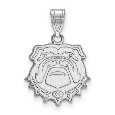 University of Georgia Medium Pendant 10k White Gold 1W071UGA, MPN: 1W071UGA, 886774792934