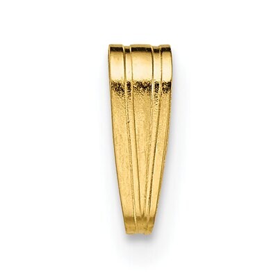 Snap On/Locket Bail 14k Yellow Gold YG1591, MPN: YG1591,