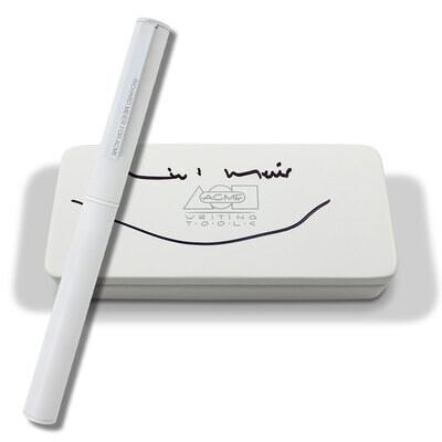 Acme Rm Ii Matte White Signed Prototype Roller Ball Pen P3RM05WHMRWLES, MPN: P3RM05WHMRWLES