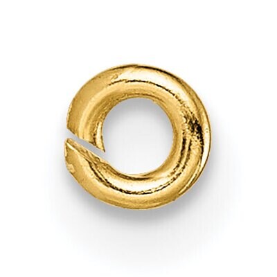 20 Gauge 3.00mm Round Jump Ring Setting 18k Yellow Gold 8Y2117, MPN: 8Y2117,