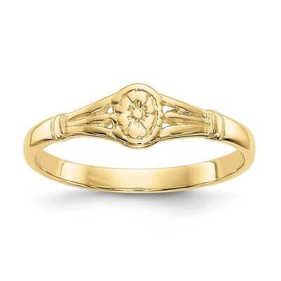 Oval Child&#39;s Ring 10k Gold Polished 10K5792, MPN: 10K5792, 191101725821
