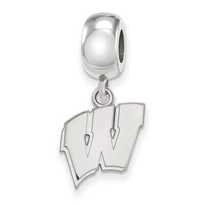 University of Wisconsin Bead Charm Small Dangle Sterling Silver SS036UWI, MPN: SS036UWI, 8867747254…