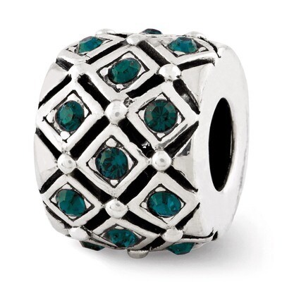 May Swarovski Elements Bead - Sterling Silver QRS2686MAY, MPN: QRS2686MAY, 886774992303