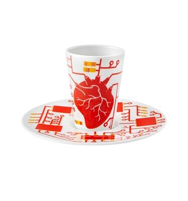 Vista Alegre Escape Goat Espresso Cup And Saucer Xiii 21137608, MPN: 21137608, 5605414073074
