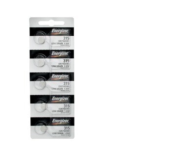 Energizer Watch Batteries Package of 5 WB315, MPN: WB315, 39800088833