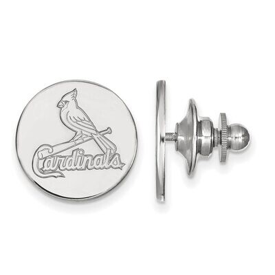 Saint Louis Cardinals Lapel Pin 14k White Gold 4W009CRD, MPN: 4W009CRD, 886774836447