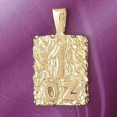 Dazzlers Jewelry Nuggets Pendant Necklace Charm Bracelet in Yellow, White or Rose Gold 5762, MPN: D…