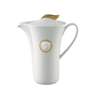 Versace Medusa Dor Coffee Pot 40 ounce, MPN: 19300-409950-14030, 790955109230