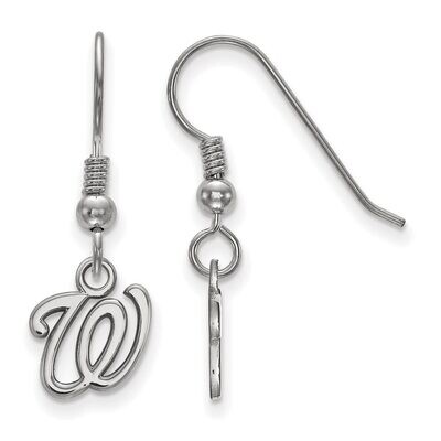 Washington Nationals Extra Small Dangle Earring Wire Sterling Silver SS011NAT, MPN: SS011NAT, 88677…