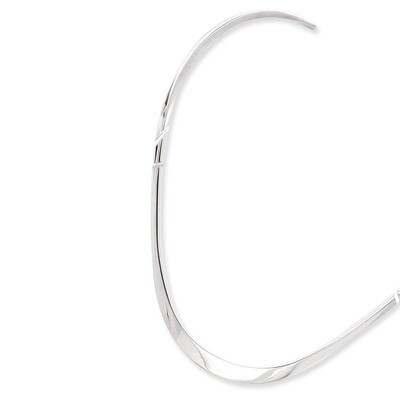 5mm Polished Neck Collar Sterling Silver QG1724, MPN: QG1724, 191101295027