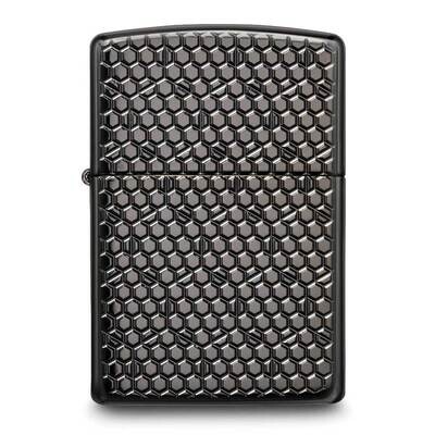 Zippo Armor Black Ice Hexagon Design Lighter GM25904, MPN: GM25904, 191693113495