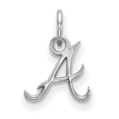Atlanta Braves x-Small Pendant 10k White Gold 1W001BRA, MPN: 1W001BRA, 886774765129
