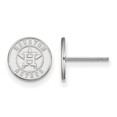 Houston Astros Small Post Earring 14k White Gold 4W005AST, MPN: 4W005AST, 886774831909