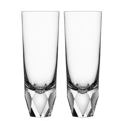 Orrefors Carat Tumbler Set of 2 6719399, MPN: 6719399, 7319677193995