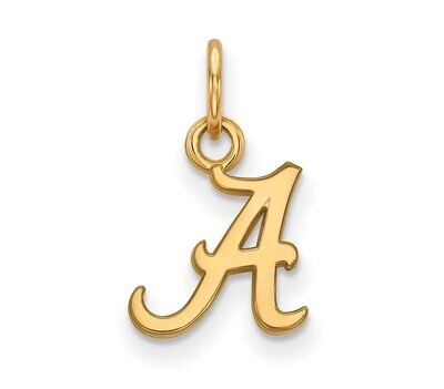 University of Alabama x-Small Pendant 14k Yellow Gold 4Y001UAL, MPN: 4Y001UAL, 886774764221