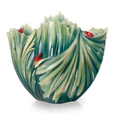 Franz Porcelain Rain Forest Little Dwellers Large Vase (Limited Edition 2,000) FZ02071, MPN: FZ0207…