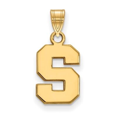 Michigan State University Small Pendant Gold-plated Silver GP002MIS, MPN: GP002MIS, 886774892962