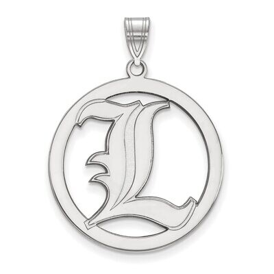 University of Louisville L Pendant in Circle Sterling Silver SS028UL, MPN: SS028UL, 886774710044