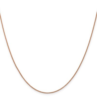 Leslie&#39;s .95 mm Diamond-cut Open Franco Chain 20 Inch 14k Rose Gold  HB-7215-20, MPN: 7215-20, 1911…