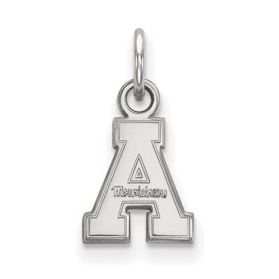 Appalachian State University x-Small Pendant 10k White Gold 1W001APS, MPN: 1W001APS, 886774764993