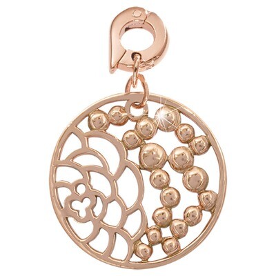 Nikki Lissoni China Garden Charm Rose Gold-Plated 25mm D1084RGL, MPN: D1084RGL, 8718819232551