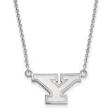 Youngstown State University Small Pendant with Chain Necklace Sterling Silver SS008YSU-18, MPN: SS0…