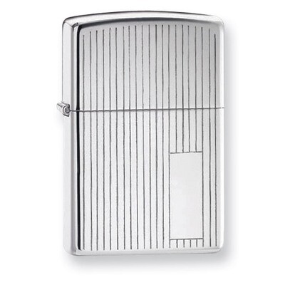 Zippo Engine Turned High Polish Chrome Lighter GL1014, MPN: GL1014, 41689108007