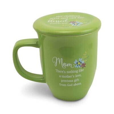 Mom Green Floral Mug and Coaster Set Boxed GM21141, MPN: GM21141, 785525293631