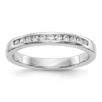 11-Stone Diamond Channel Band 14k White Gold RM3325B-019-WAA, MPN: RM3325B-019-WAA,
