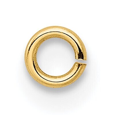 22 Gauge 3.20mm Round Jump Ring Setting 18k Yellow Gold 8Y2866, MPN: 8Y2866,