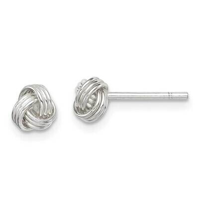Love Knot Post Earrings Sterling Silver QE14620, MPN: QE14620, 886774123844