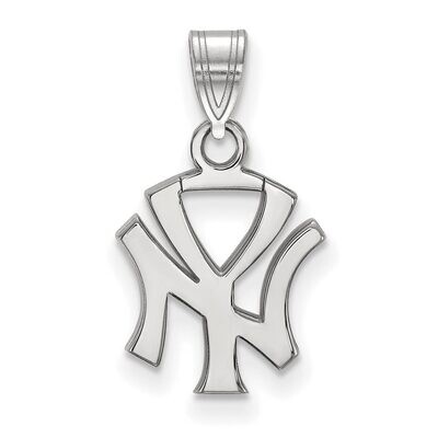 New York Yankees Small Pendant 14k White Gold 4W044YAN, MPN: 4W044YAN, 886774849065