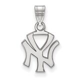 New York Yankees Small Pendant 14k White Gold 4W044YAN, MPN: 4W044YAN, 886774849065