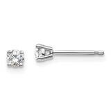 1/7Ctw Vs/Si, D E F, Lab Grown Diamond 4 Prong Earring 14k White Gold EM1006-015-WLD, MPN: EM1006-0…