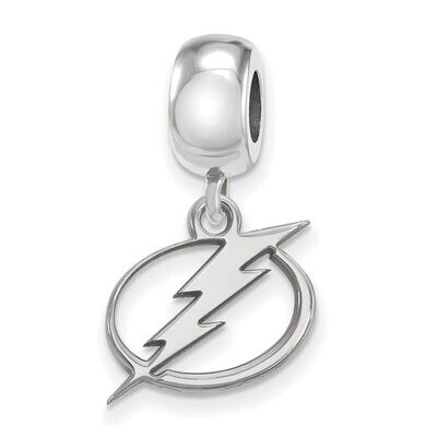 Tampa Bay Ligtning Bead Charm Small Dangle Sterling Silver SS031LIG, MPN: SS031LIG, 886774959412