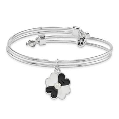 Silver-tone Trinky Things Black White Mother of Groom Bracelet Card GM16047, MPN: GM16047, 85369100…