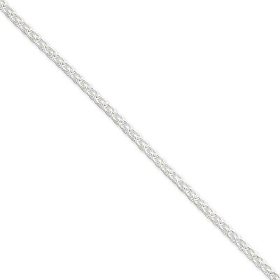 18 Inch 3mm Round Spiga Chain Sterling Silver QSP080-18, MPN: QSP080-18, 883957081441