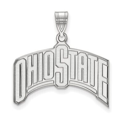 Ohio State University x-Large Pendant 14k White Gold 4W070OSU, MPN: 4W070OSU, 886774853949