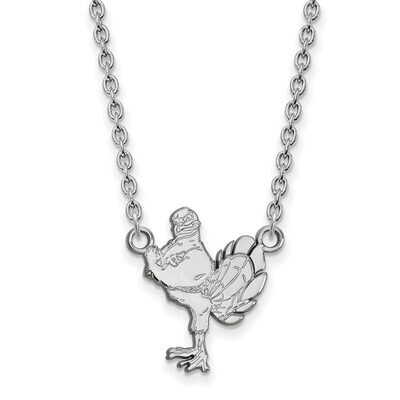 Virginia Tech Large Pendant with Necklace Sterling Silver SS053VTE-18, MPN: SS053VTE-18, 8867747203…
