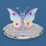 Believe in Miracles Butterfly Glass Figurine GM21683, MPN: GM21683, 708873040528