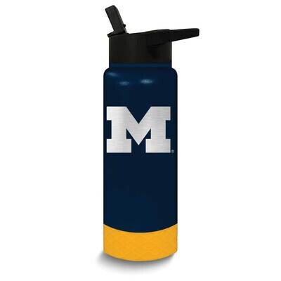 Collegiate Univeristy of Michigan Stainless JR Water Bottle GM26111-UM, MPN: GM26111-UM, 1955680370…