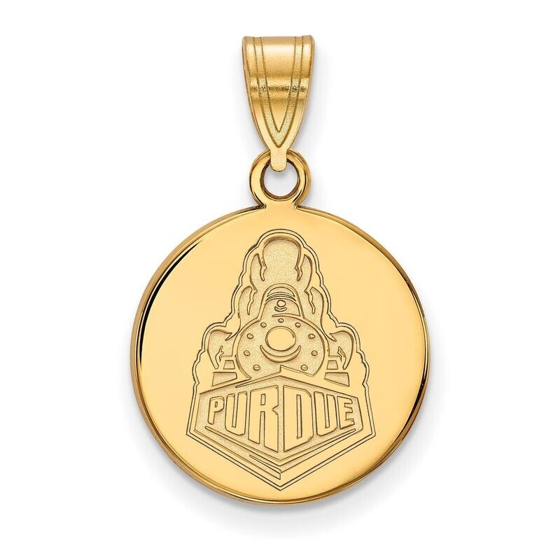 Purdue Medium Disc Pendant Gold-plated Silver GP063PU, MPN: GP063PU, 886774951669