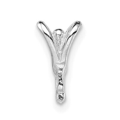 Casted with Ring Bail 14k White Gold WG1518, MPN: WG1518,