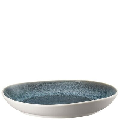 Rosenthal Junto Aquamarine Stoneware Plate Deep 13 Inch 34 oz, MPN: 21540-405253-60363, 790955171381