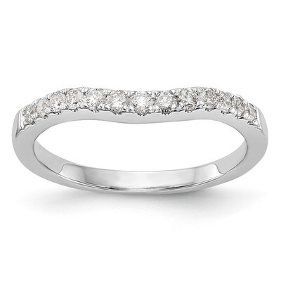 Diamond Wedding Band 14k White Gold RM3040B-033-WAA, MPN: RM3040B-033-WAA, 883957801902