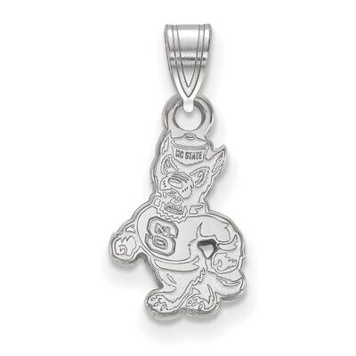 North Carolina State University Small Pendant Sterling Silver SS060NCS, MPN: SS060NCS, 886774692036