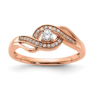 Si1/Si2, G H I, Petite Bypass Engagement Ring 14k Gold Lab Grown Diamond RM6570E-012-RLG, MPN: RM65…