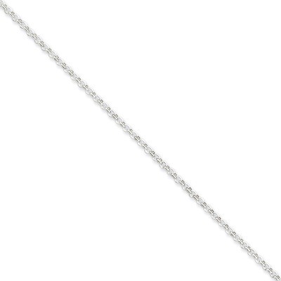 18 Inch 2.5mm Rolo Chain Sterling Silver QFC2-18, MPN: QFC2-18, 886774409153